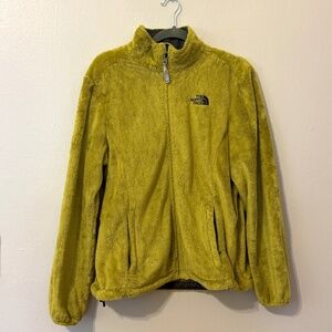 The North Face Osito Fleece Zip Up - Sz Large - Lime Green Chartreuse Yellow